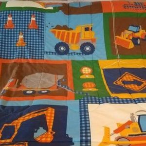 Boy's Construction Bedding Set